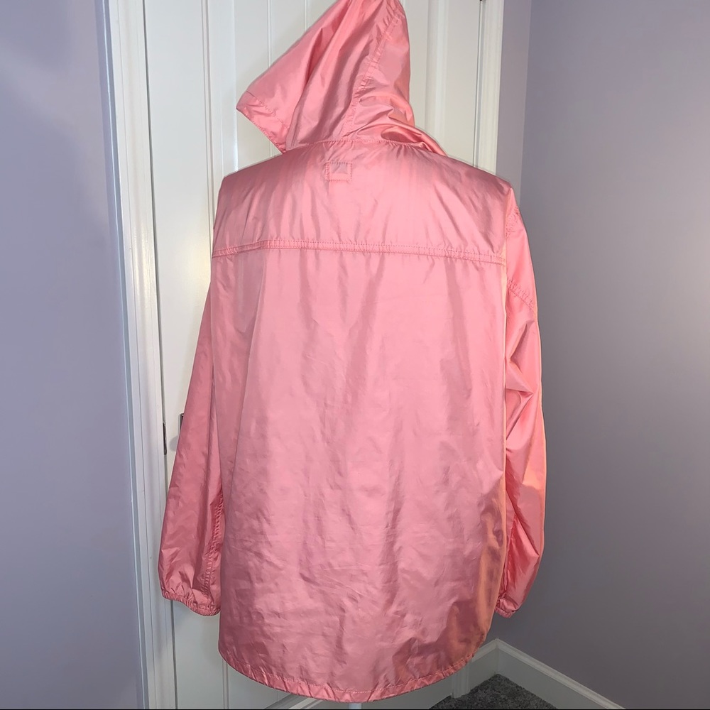 J.Crew Lightweight Rain Jacket Pullover W/Hood - image 3